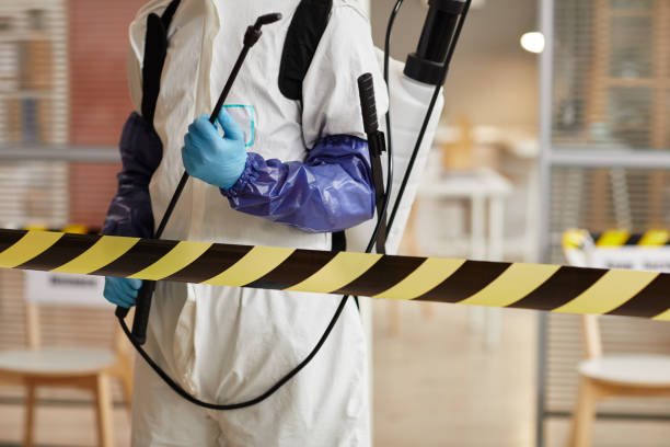Professional Hoarding Cleanup technician working in New Vienna, OH